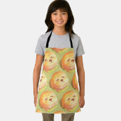 Adortable Hunde-Gesichtspferd-Muster Schürze (Insitu)