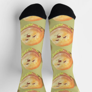 Adortable Hunde-Gesichtspferd-Muster Socken
