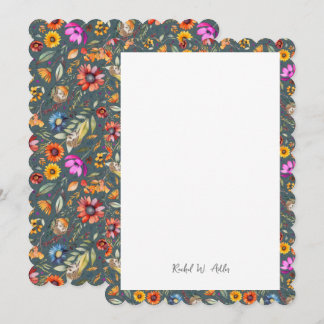 Adortable Igel & Botanicals Custom Card Einladung