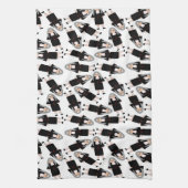 Adortable katholische Nonnen Geschirrtuch (Vertikal)