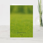 Adortable Labrador Hund und Fawn Deer Ermutigungsk Karte (Rückseite)