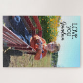 Adortable Liebe You Oma Puzzle (Horizontal)