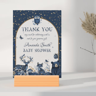 Adortable Magic Woodland Night Animal Danke