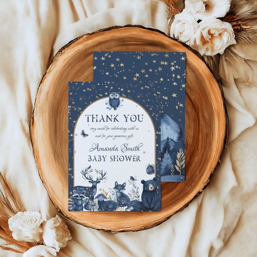 Adortable Magic Woodland Night Animal Danke