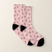 Adortable Mops Welpen Muster Socken (Paar)