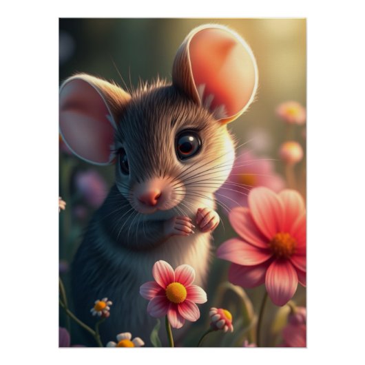 Adortable Mouse Poster (Vorderseite)