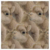 Adortable Niedlich Baby Camel Pattern Fabric - Cus Stoff (Nahaufnahme)