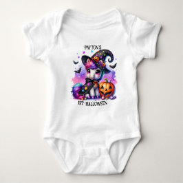 Adortable Niedlich Spooky Kids Halloween Baby Strampler