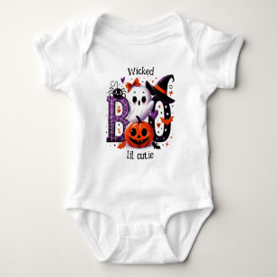 Adortable Niedlich Spooky Kids Halloween Baby Strampler