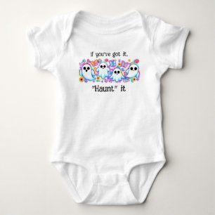 Adortable Niedlich Spooky Kids Halloween Baby Strampler