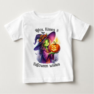 Adortable Niedlich Spooky Kids Halloween Baby T-shirt