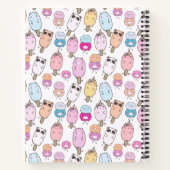 Adortable Niedliche Kawaii Farm Animals Individuel Notizblock (Rückseite)