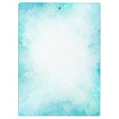 Adortable Niedliche Meerjungfrau, Seemonogramm Klemmbrett (Rückseite)