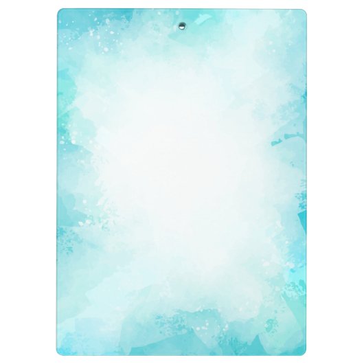 Adortable Niedliche Meerjungfrau, Seemonogramm Klemmbrett (Rückseite)