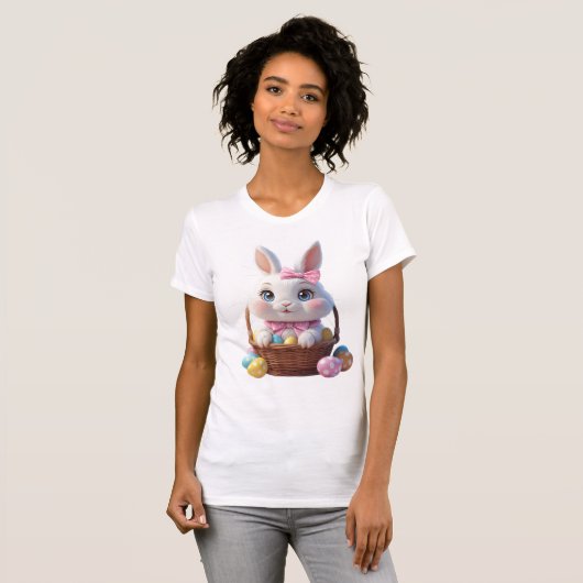 Adortable Osterfest Bunny - Kawaii T-Shirt (Vorne ganz)