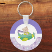 Adortable Pastel Teddy Bären Schlüsselanhänger (Vorderseite)