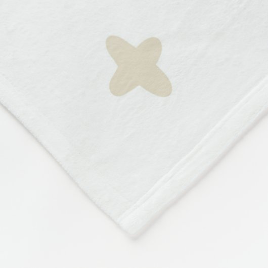 Adortable pastellfarbene Puppenkinder Fleecedecke (Ecke)