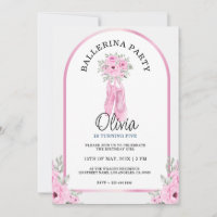 Adortable Pink Ballerina Party