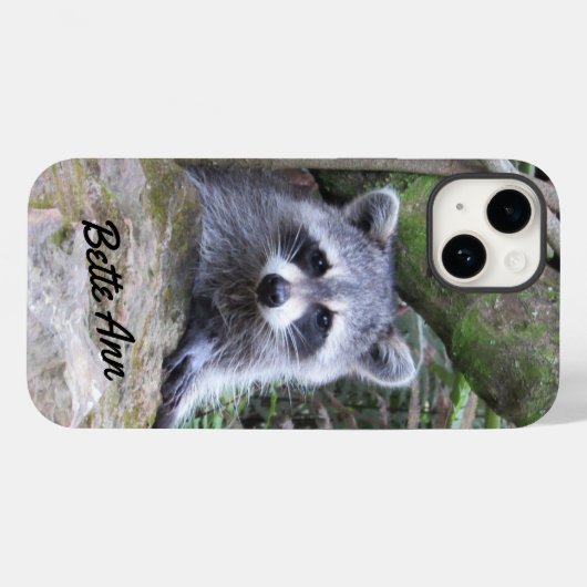 Adortable Raccoon Phone Case (Rückseite (Horizontal))