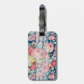 Adortable romantische Blume - Motivierend Botschaf Gepäckanhänger (Rückseite vertikal)
