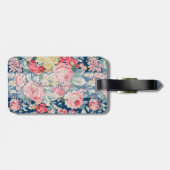 Adortable romantische Blume - Motivierend Botschaf Gepäckanhänger (Rückseite horizontal)