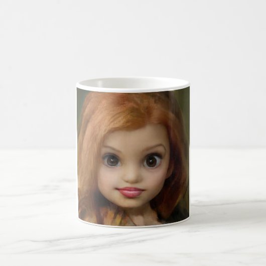 Adortable Rotkopfpuppel Kaffeetasse (Mittel)