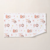 Adortable Safari Lion & Tiger Muster Badhandtuch Set (Handtuch)