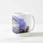 Adortable Sleepy Bunny Tasse (VorderseiteRechts)