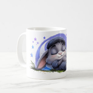 Adortable Sleepy Bunny Tasse