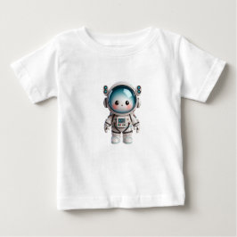 Adortable Space Friend in futuristischem Gear Baby T-shirt