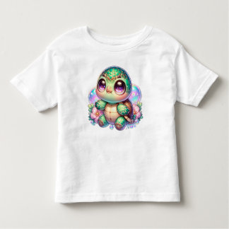 Adortable Turtle Kleinkind T - Shirt