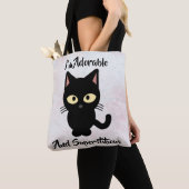 Adortable und übervorsichtige Cat Design-Tasche Tasche (Von Nahem)