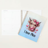 Adortable Valentine Highland Cow Planer (Anzeige)
