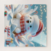 Adortable Weihnachtsbär Puzzle (Horizontal)