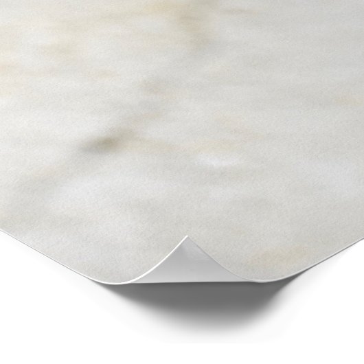 Adortable Welpe Poster (Ecke)