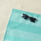 Adortable Whimsical Cartoon Cat - Personalisiert Strandtuch (Beispiel)