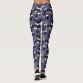 Adortable Yoga Niedlich Cat Posen Leggings (Rückseite)