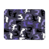 Adortable Yoga Niedlich Cat Posen Magnet (Horizontal)