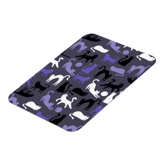 Adortable Yoga Niedlich Cat Posen Magnet (Linke Seite)