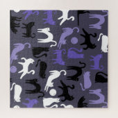 Adortable Yoga Niedlich Cat Posen Puzzle (Horizontal)