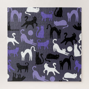 Adortable Yoga Niedlich Cat Posen Puzzle