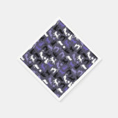 Adortable Yoga Niedlich Cat Posen Serviette (Ecke)