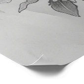 Ados Santos Filho Volllange Bär Zeichnend Poster (Ecke)