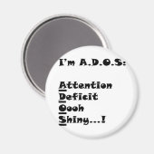 ADOSRectangle Magnet (Vorderseite/Rückseite)