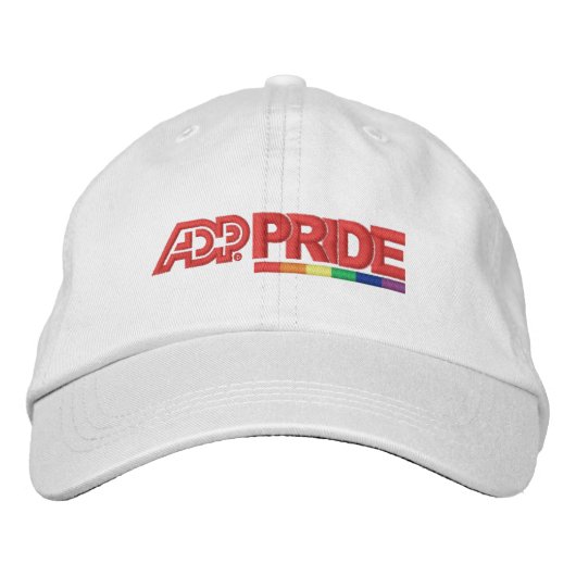 ADP Prix Adjustable Cap - White Bestickte Kappe (Vorderseite)