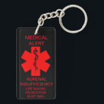 ADRENALER Unzulänglichkeits-Schlüsselanhänger Schlüsselanhänger<br><div class="desc">Wie hier ist ein Schlüsselanhänger verlangt,  der spezifische Medikation des Hydrocortisons anstelle der Corticosteroide sagt. Hydrocortison ist gerade eins einiger Corticosteroide,  die zu Leckerei Adrean Unzulänglichkeit alias addisons Krankheiten benutzt werden</div>