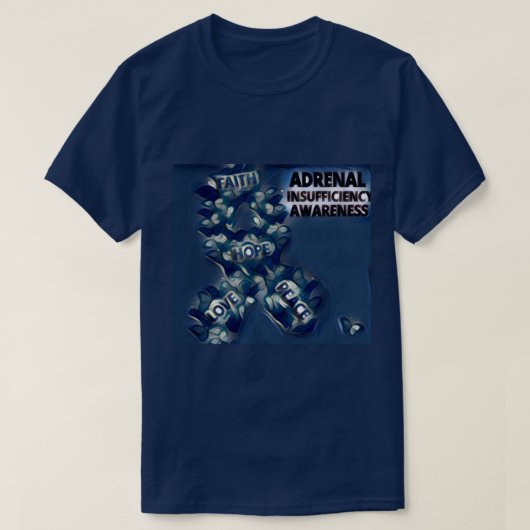 Adrenales Unzulänglichkeitsbewusstsein T-Shirt (Design vorne)