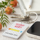 Adrenalin innerhalb des Allergie-Alarms scherzt Schlüsselanhänger (Vorderseite rechts)