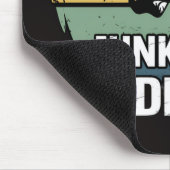 Adrenalin-Junkie-Fallschirmspringer Mousepad (Ecke)