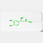 Adrenalin Molekulare chemische Formel Case-Mate iPhone Hülle (Rückseite (Horizontal))